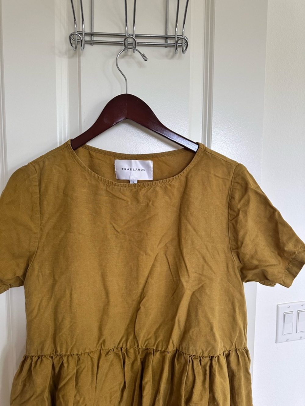 Tradlands Nico dress. Linen/tencel - Picture 2 of 4
